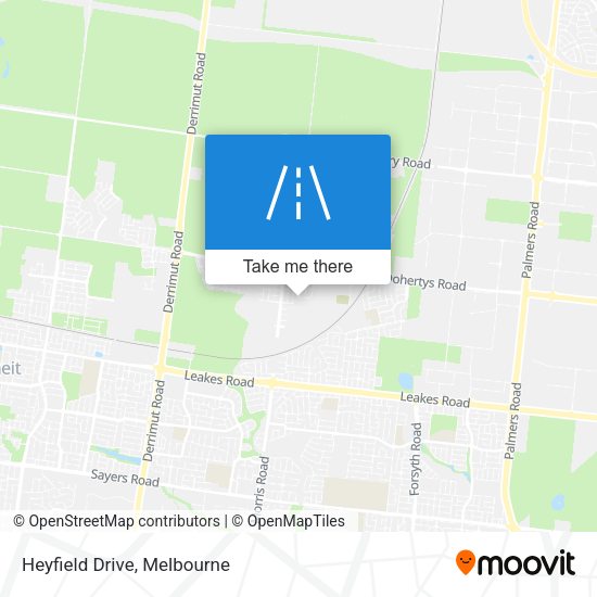 Heyfield Drive map