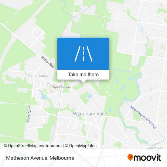 Matheson Avenue map