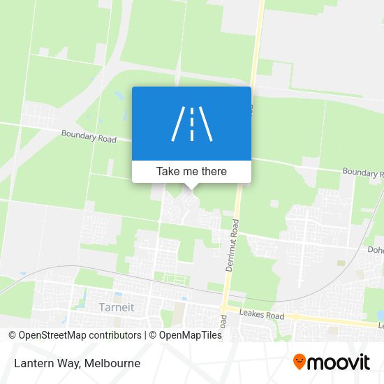 Lantern Way map