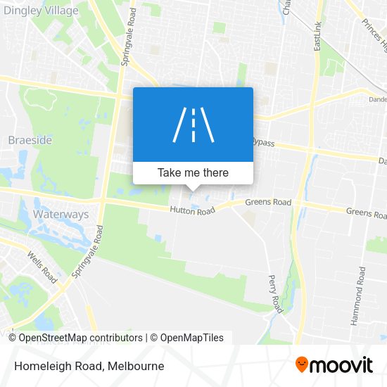 Homeleigh Road map