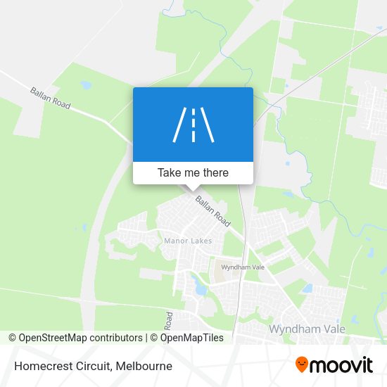 Homecrest Circuit map