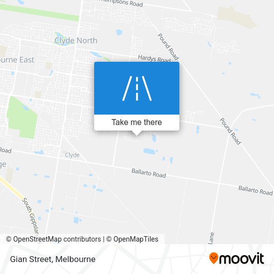 Gian Street map