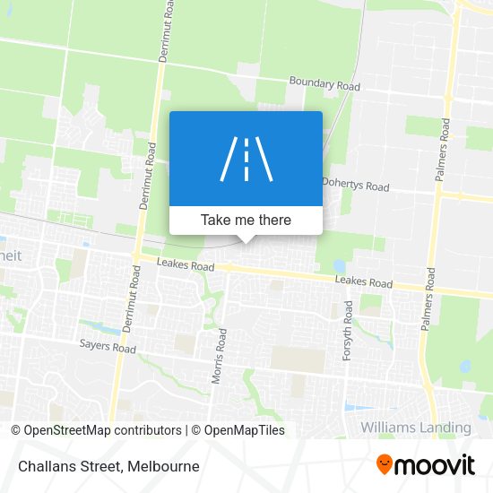 Challans Street map