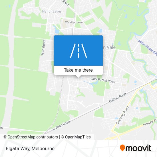 Elgata Way map