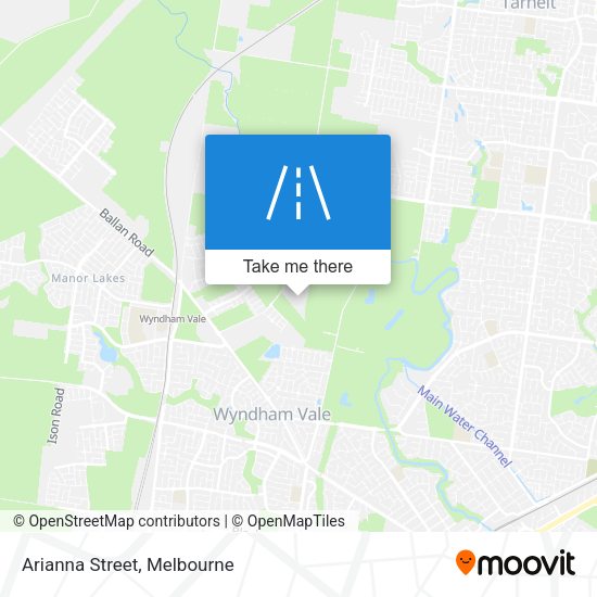 Arianna Street map