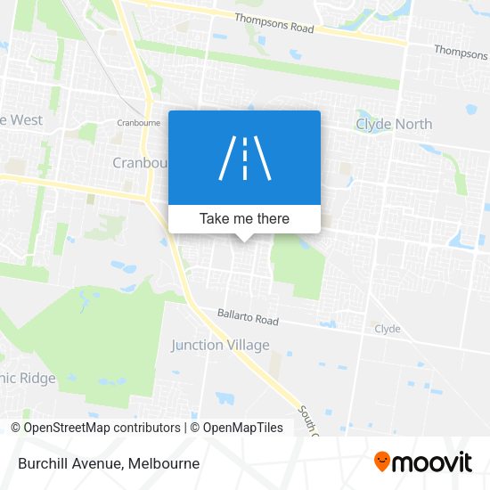 Burchill Avenue map