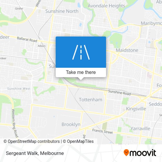 Sergeant Walk map