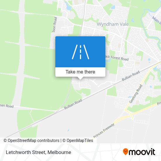 Letchworth Street map