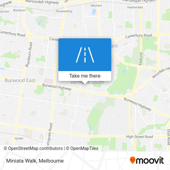 Miniata Walk map