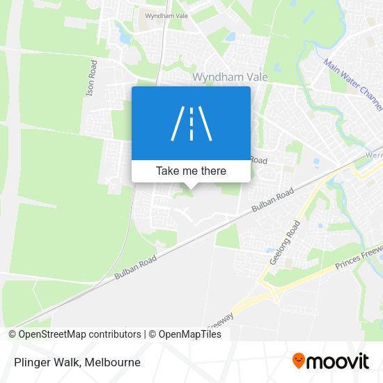 Plinger Walk map