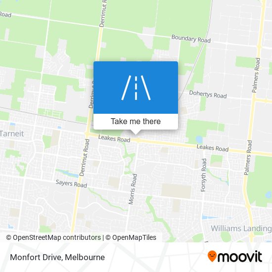 Monfort Drive map