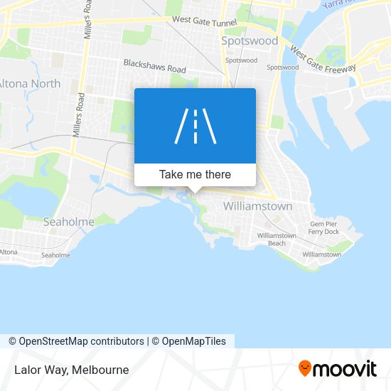 Lalor Way map
