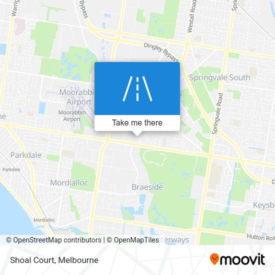 Shoal Court map