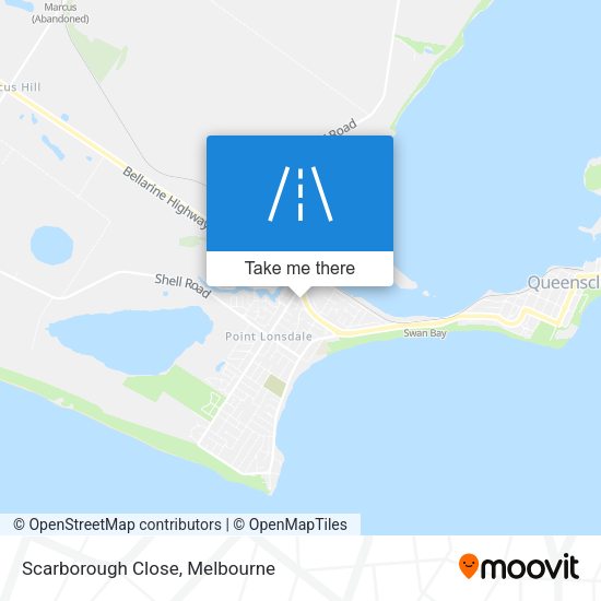 Scarborough Close map