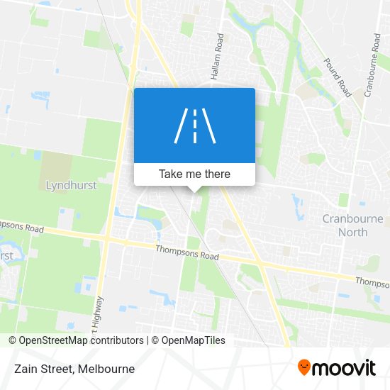 Zain Street map