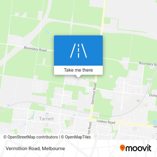 Vermillion Road map