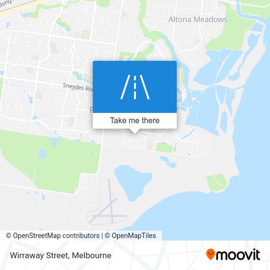 Wirraway Street map
