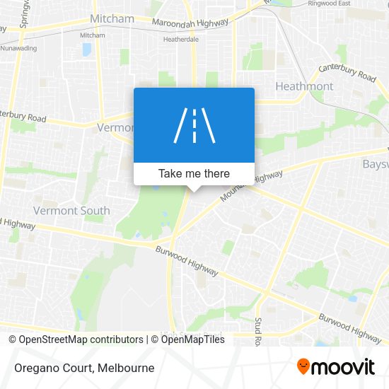 Oregano Court map