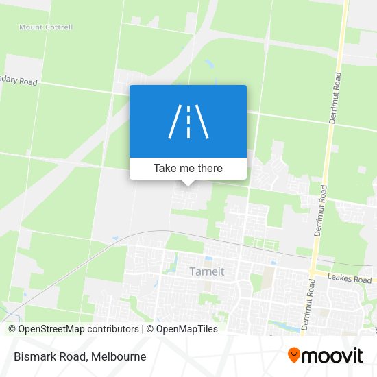 Bismark Road map