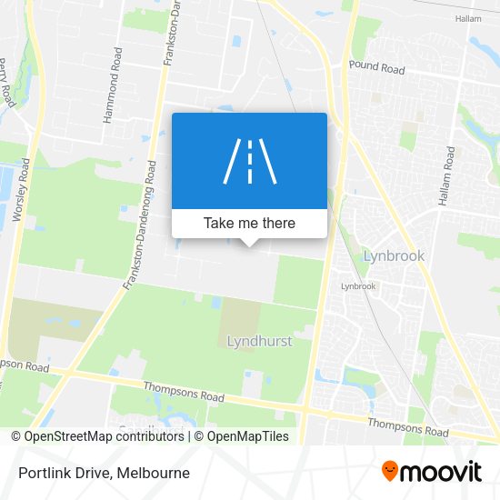 Portlink Drive map