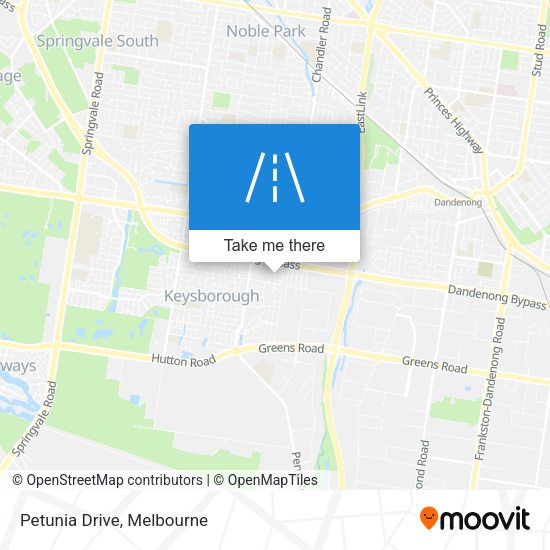 Petunia Drive map