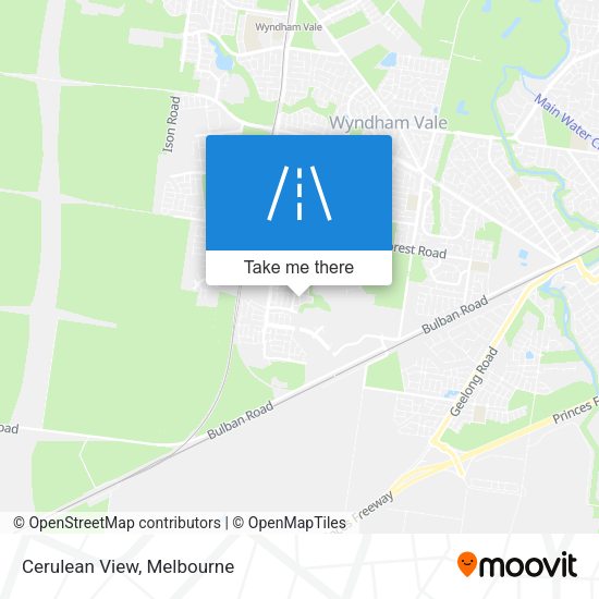 Cerulean View map