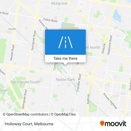Holloway Court map