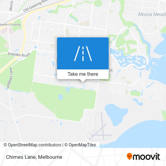 Chimes Lane map