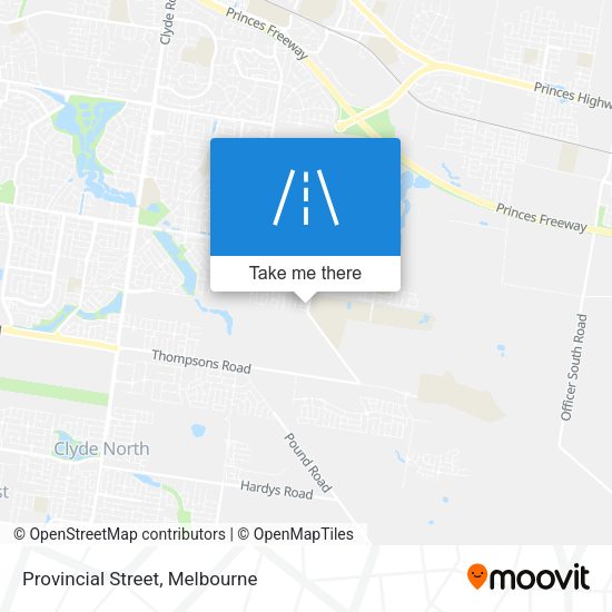Provincial Street map