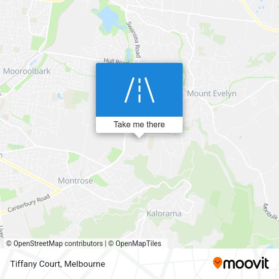 Tiffany Court map
