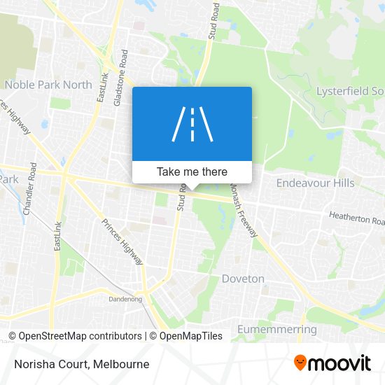 Norisha Court map