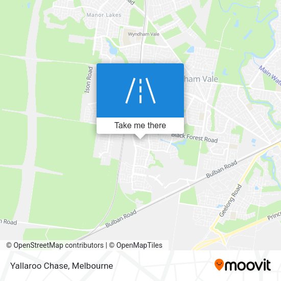 Yallaroo Chase map