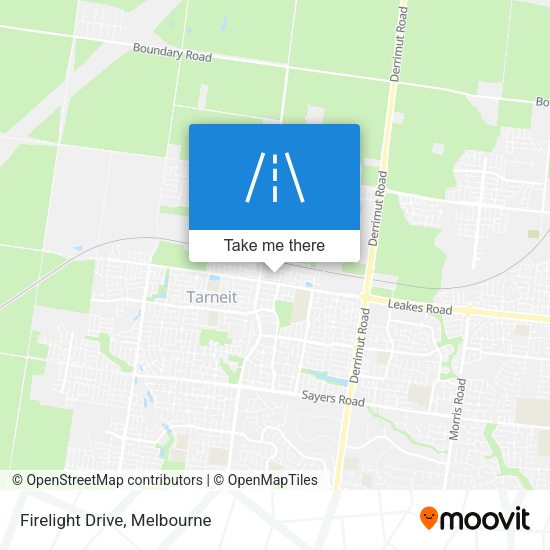 Firelight Drive map