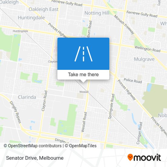 Senator Drive map