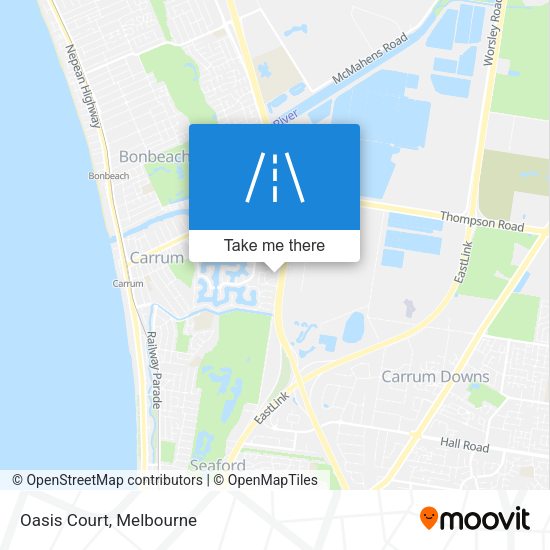 Oasis Court map