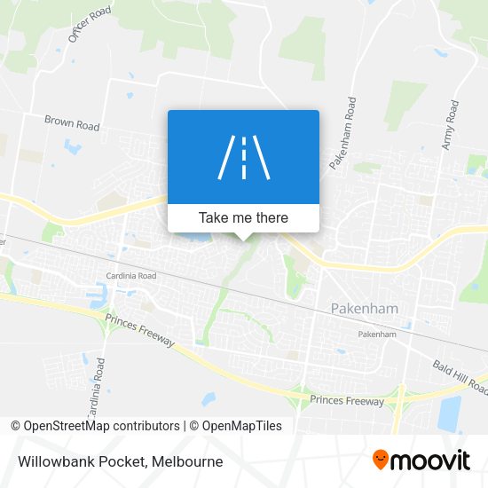 Willowbank Pocket map