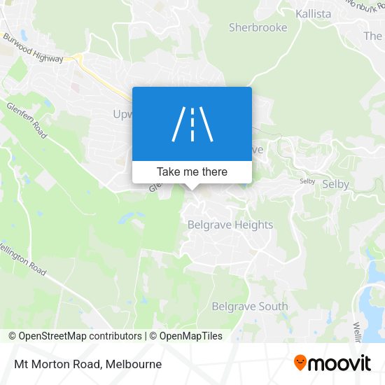 Mt Morton Road map