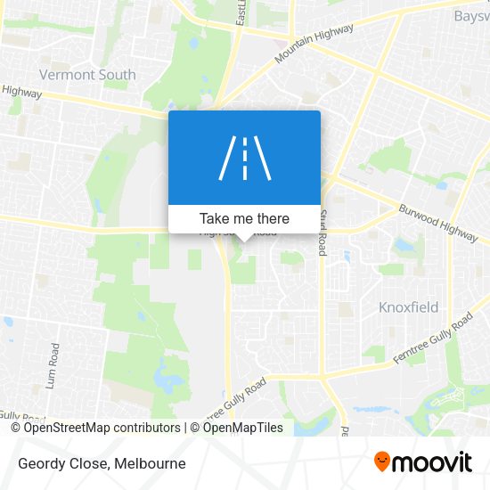 Geordy Close map