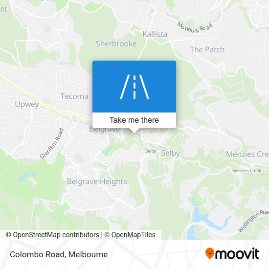 Colombo Road map