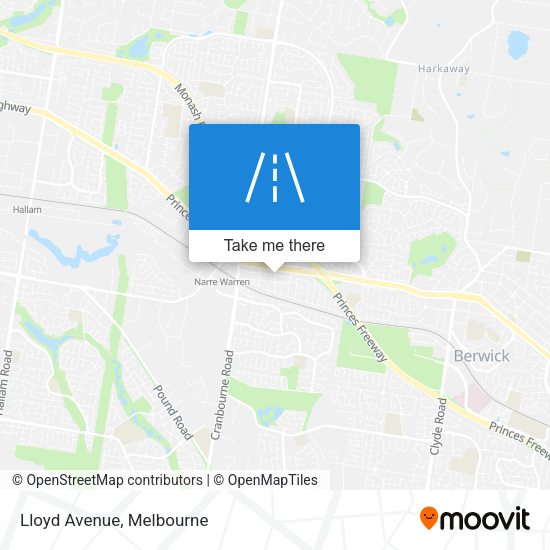 Lloyd Avenue map