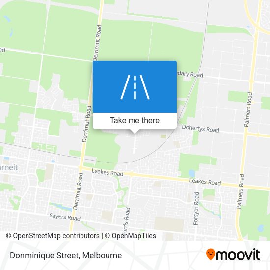 Donminique Street map