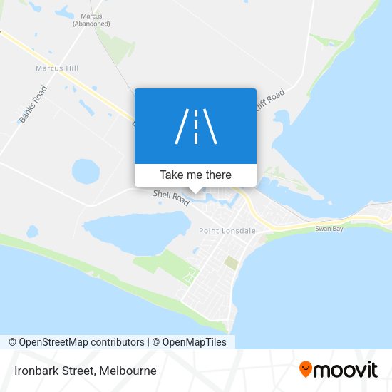 Ironbark Street map