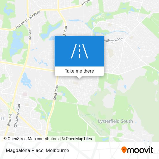 Magdalena Place map