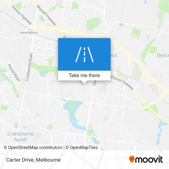 Carter Drive map