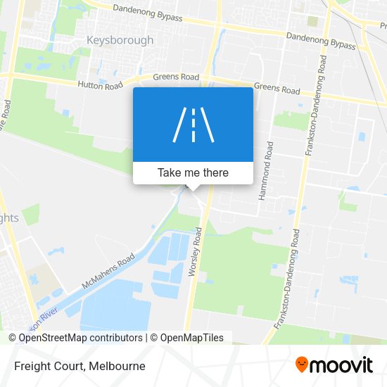 Freight Court map
