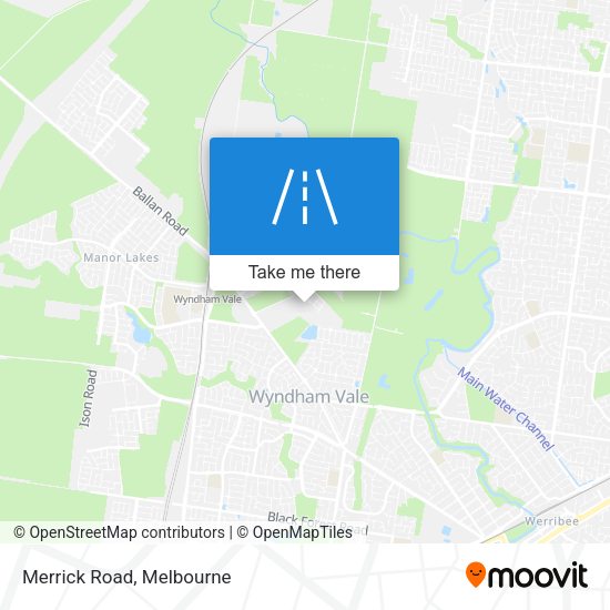 Merrick Road map