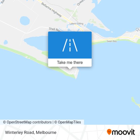 Winterley Road map