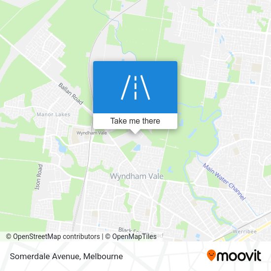 Somerdale Avenue map