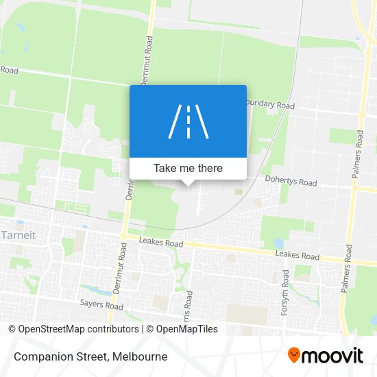 Companion Street map