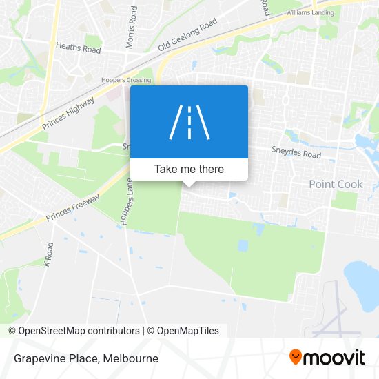 Grapevine Place map